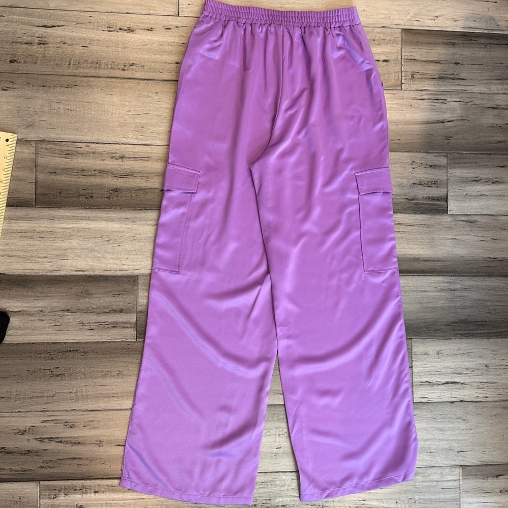 Haute Monde Violet Trousers - Picture 7 of 8